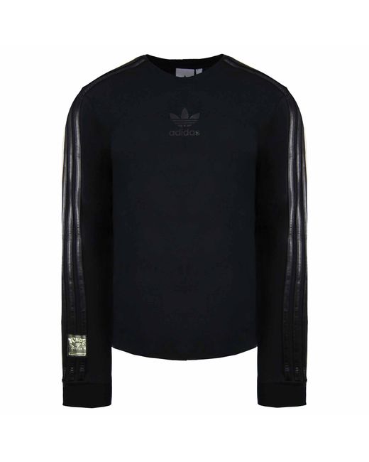 Adidas Black Chile 20 Sweater Cotton for men