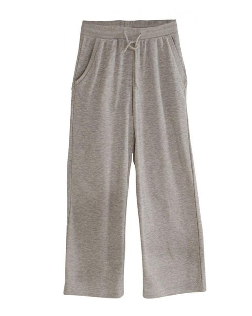H&M White Relaxed Fit Joggers