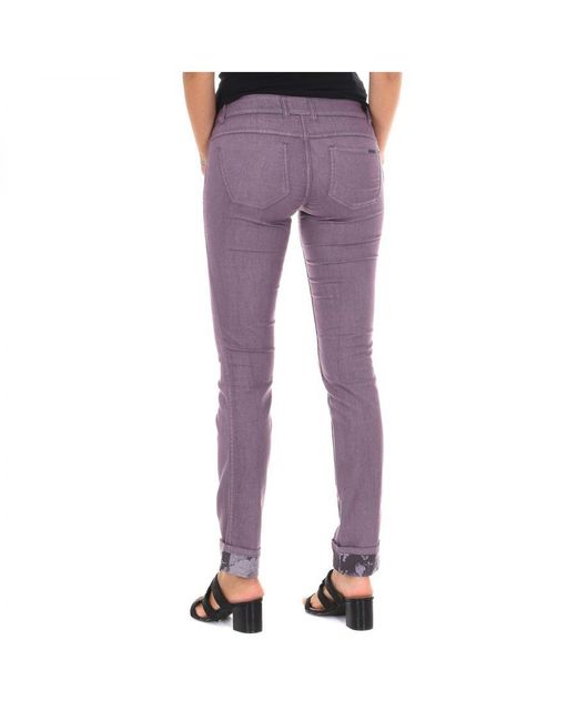 Met Purple Trousers X-Double-Fit