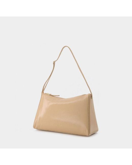 MANU Atelier White Prism Hobo Bag