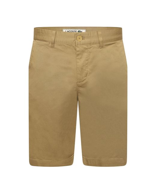 Lacoste Natural Chino Shorts for men