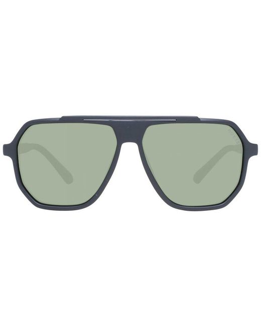 Guess Green Aviator Sunglasses for men