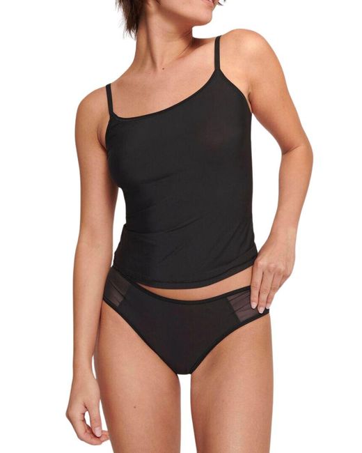 Sloggi Black Soft Adapt Spaghetti Top