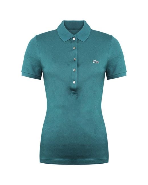 Lacoste Blue Logo Polo Shirt for men