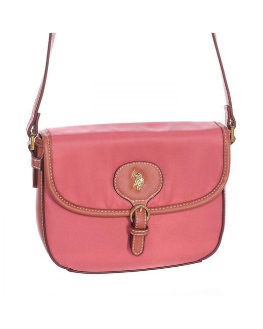 U.S. POLO ASSN. Pink Biuhu5296Wip Crossbody Bag
