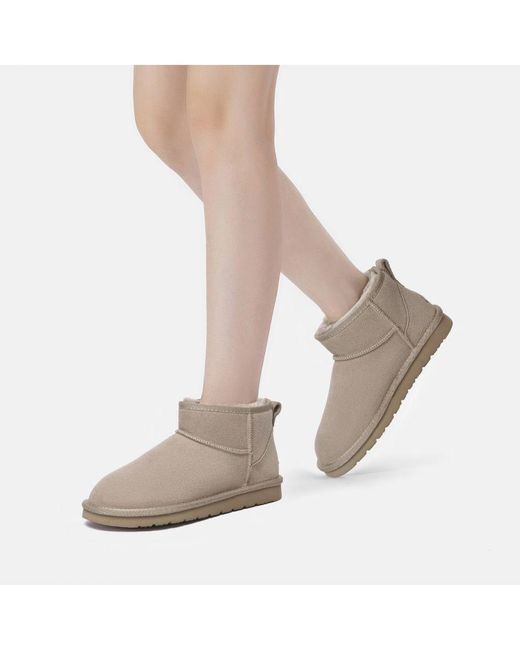 EVER AU Gray Finch Ultra Mini Classic Boots