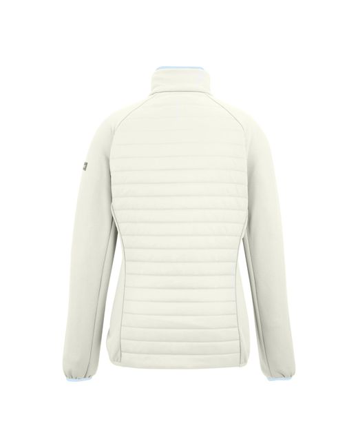 Regatta White Ladies Clumber Hybrid Jacket (Barely/Washed)