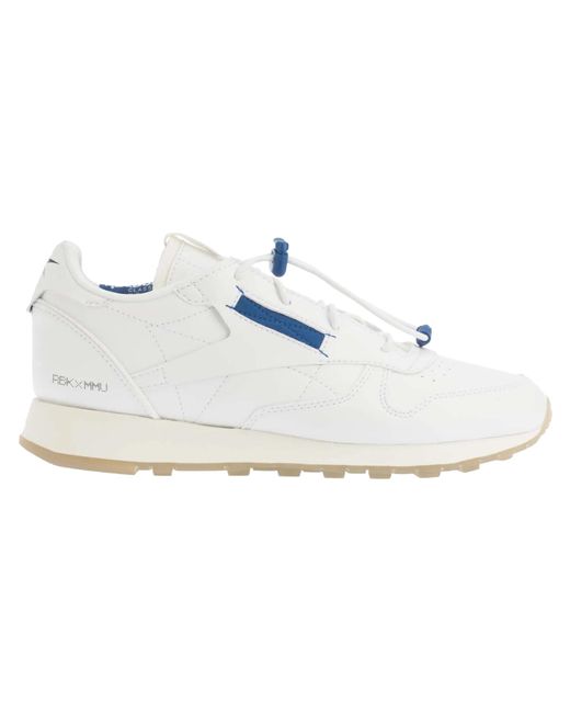Reebok Melk Make-up Classic Vegan Trainers (wit/blauw) in het White