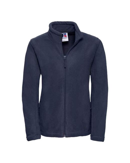 Russell Blue Ladies Outdoor Fleece Jacket (French)