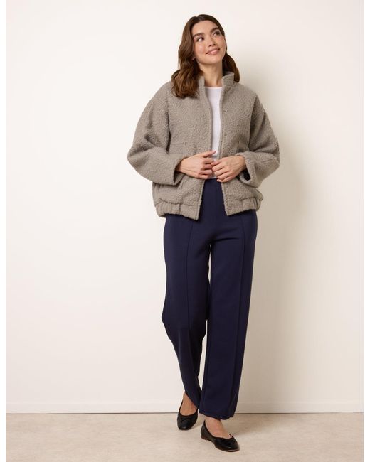 Blue Vanilla Blue Pintuck Jersey Trousers