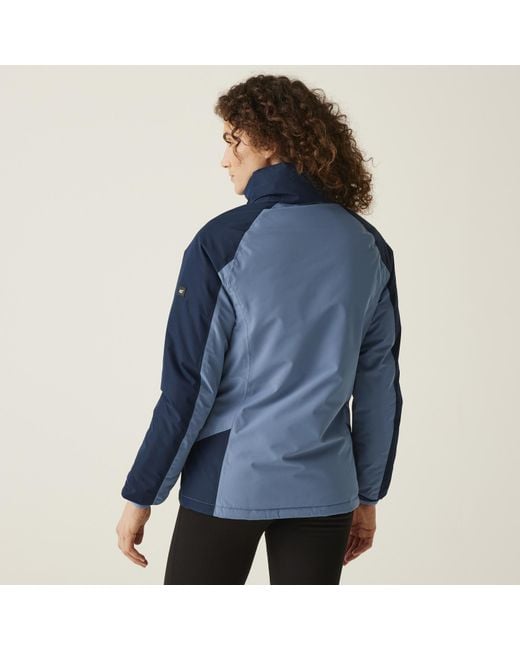 Regatta Blue Calderdale Ii Hooded Waterproof Winter Jacket Coat