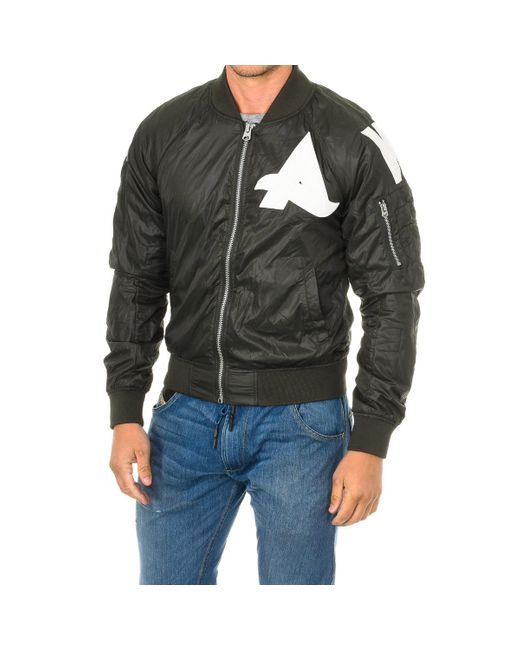 G-Star Black Bomber Jacket With Inner Mesh Lining D01610 for men