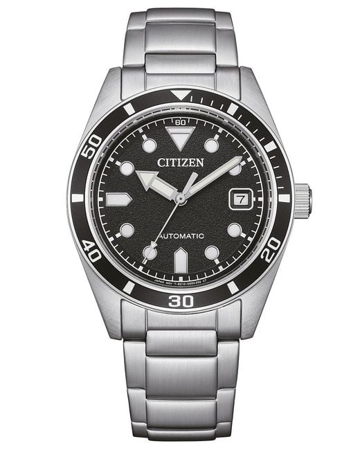Citizen Gray Watch Nj0221-50E Stainless Steel for men