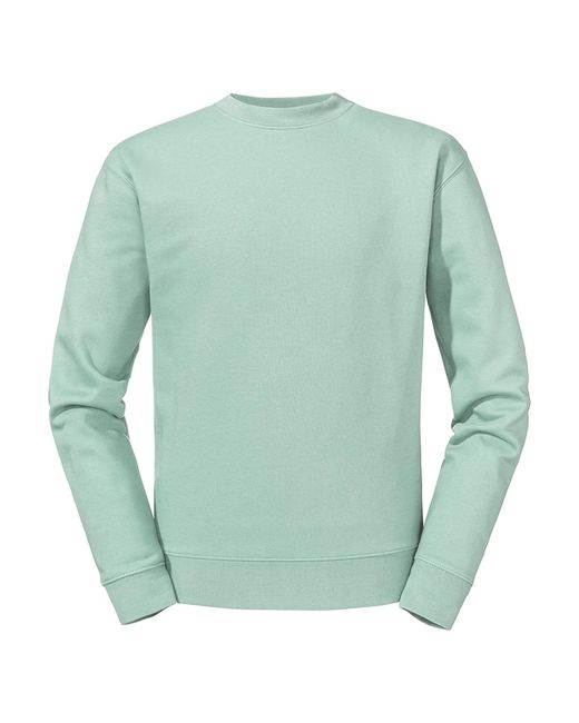 Russell Green Authentic Sweatshirt (Eucalyptus) for men
