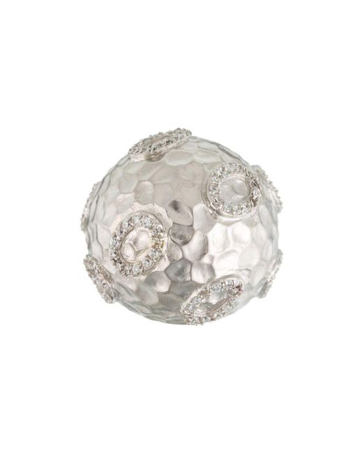 Orphelia White 925 Sterling Ring