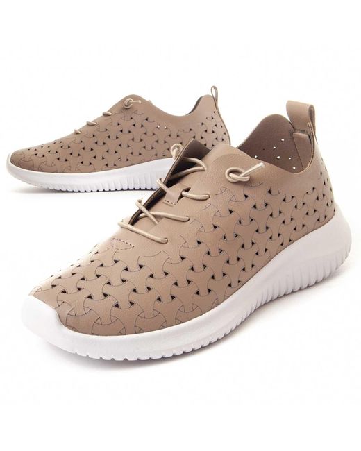Montevita Brown Sneaker Drillsport2