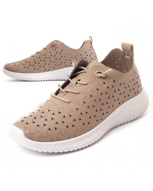 Montevita Brown Sneaker Drillsport2