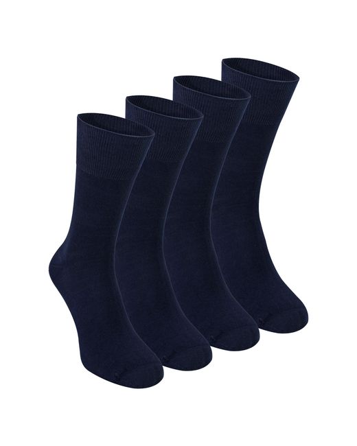 Steve Madden Blue 4 Pairs Bamboo Sensory Socks for men