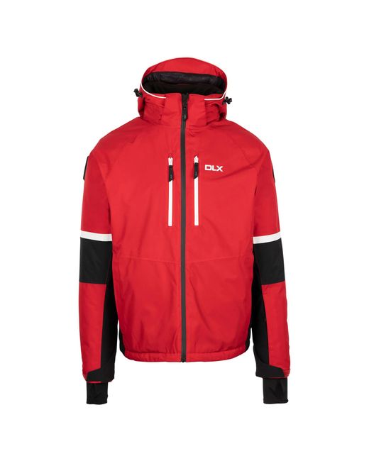DLX Red Mackle Ski Jacket for men