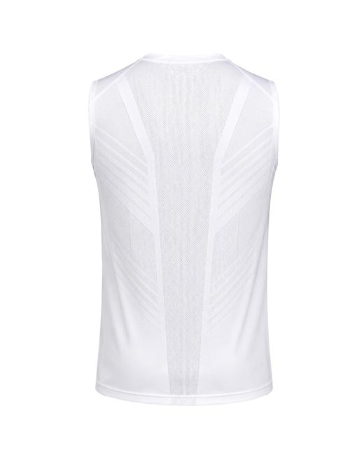 Under Armour White Supervent Mesh Vest for men