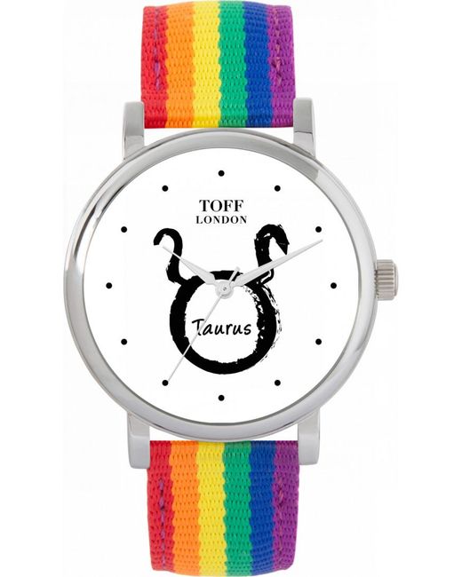 Toff London White Tlws-72794 Ladies Taurus Watch