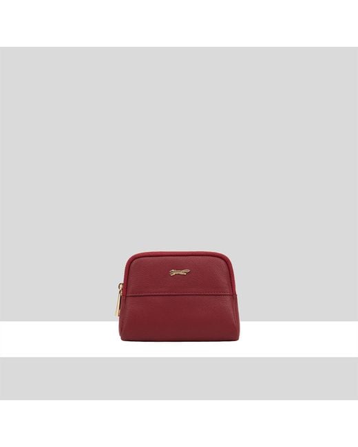 Paul Costelloe Red Clementine Leather Pouch