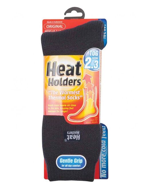Heat Holders Black Original Thermal Socks for men
