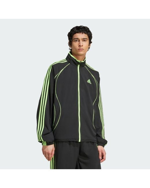 Adidas Originals Green Teamgeist Adicolor Track Top for men