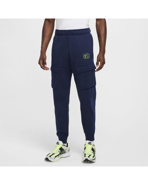 Nike Blue Nsw Sw Air Cargo Pant Flc Bb for men