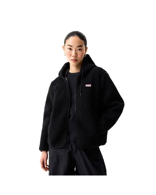 Hunter Black Bonelle Borg Jacket Fleece Jackets for men