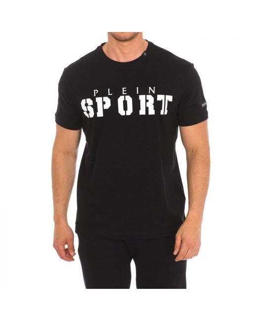 Philipp Plein Tips400 T-shirt Met Korte Mouwen in het Black voor heren