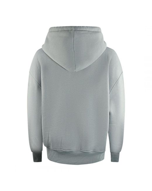 Parajumpers Gray Githa Plain Shark Oversized Hoodie Cotton