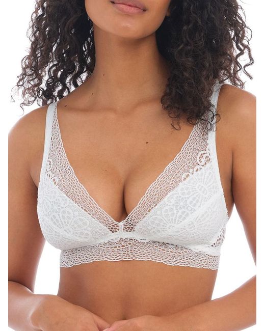 Freya White Erin Bralette
