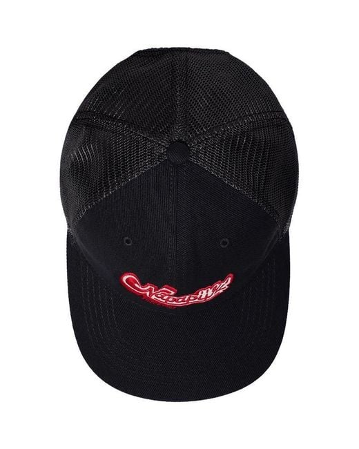 Napapijri Black F-Lustre Cap for men