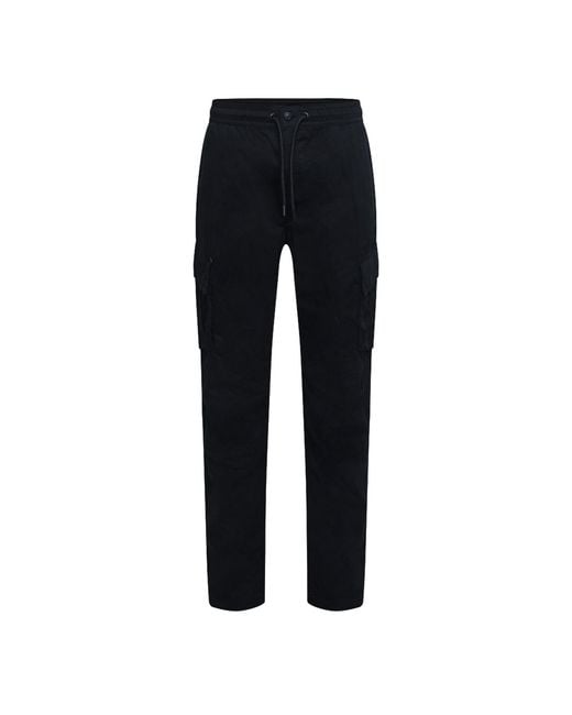 Crosshatch Black Sidemoore Cargo P for men