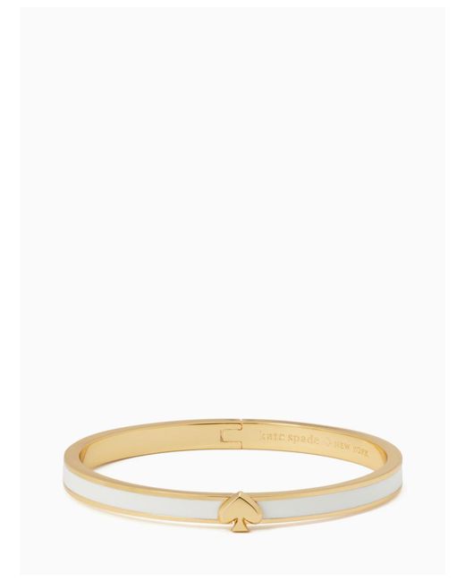 Kate Spade Natural Thin Enamel Bangle
