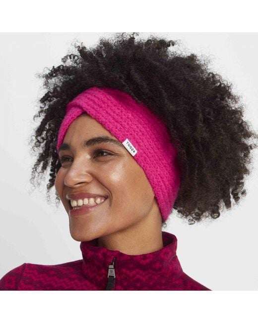 TOG24 Pink Salma Knitted Headband