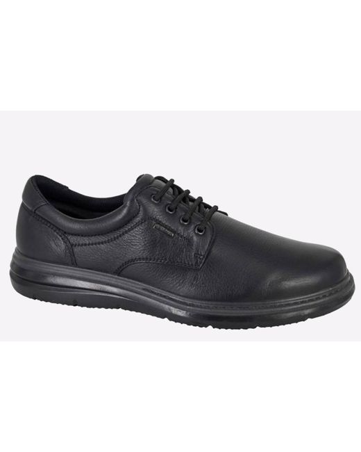 Imac Black Milton Waterproof Shoes (Extra Wide) for men