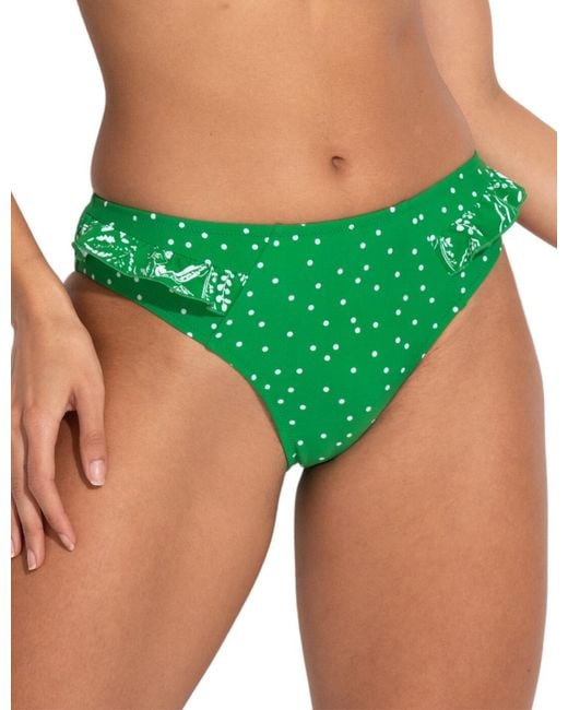 Pour Moi Green Getaway Bikini Brief