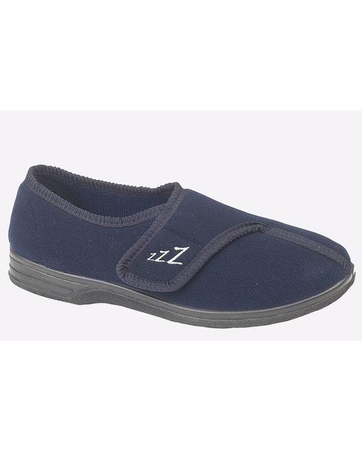 Zedzzz Blue Connor Slippers for men