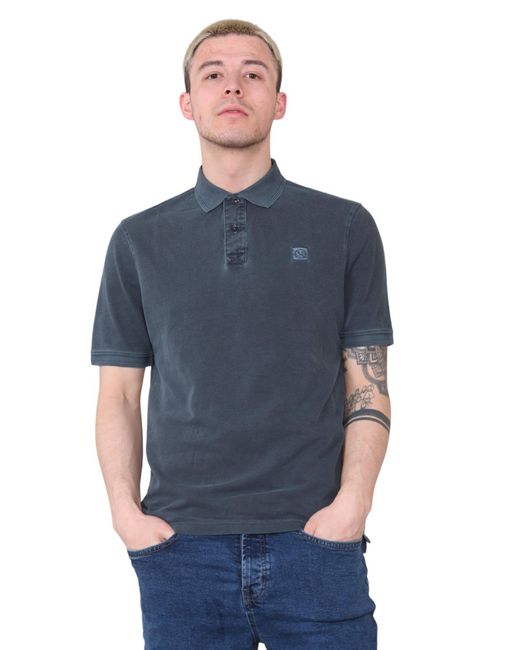 Marks & Spencer Blue M&S Ss Polo Shirt for men