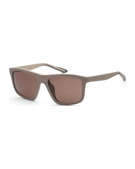 ARMANI EXCHANGE Brown Ax4149Su 56 836173 Sunglasses for men