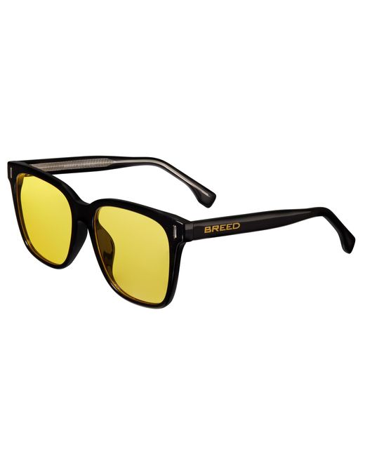 Breed Black Linux Polarized Sunglasses for men