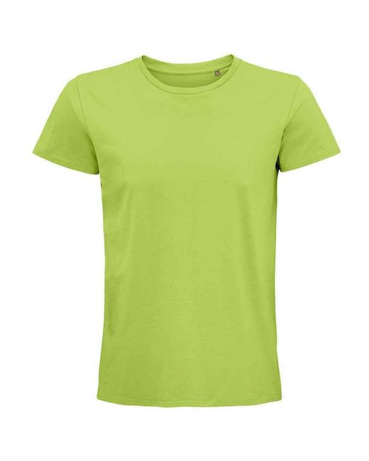 Sol's Green Adult Pioneer Organic T-Shirt (Apple)