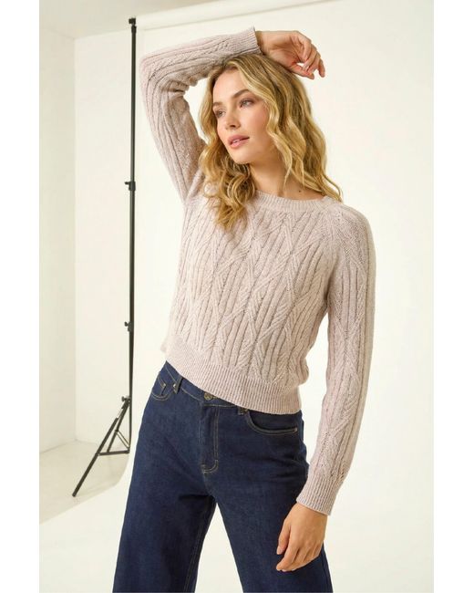 D.u.s.k Blue Sequin Knitted Top