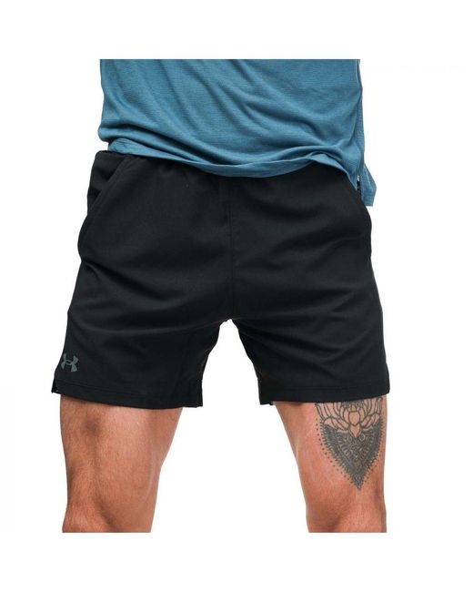 Under Armour Blue Ua Vanish Woven 6 Inch Shorts for men