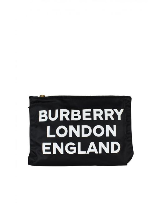 Burberry Clutch Zwart in het Black voor heren