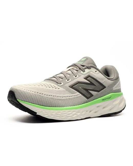 New Balance Gray Fresh Foam X Evoz V4 Running Shoes for men