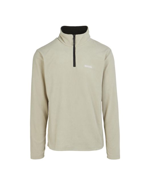 Regatta Green Great Outdoors Thompson Half Zip Fleece Top (Abbeystone) for men