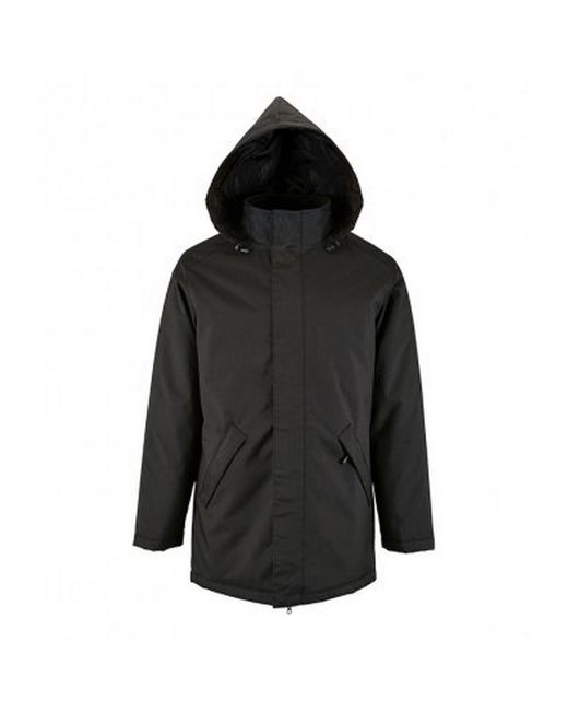 Sol's Black Adults Robyn Padded Jacket